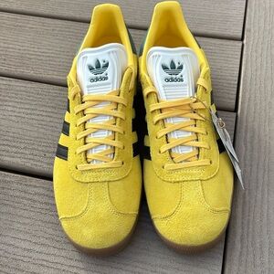 Adidas Gazelle Rekive Jamaica Football Federation Yellow Shoes Size 9 IH2632